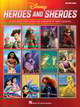 Disney Heroes and Sheroes piano sheet music cover